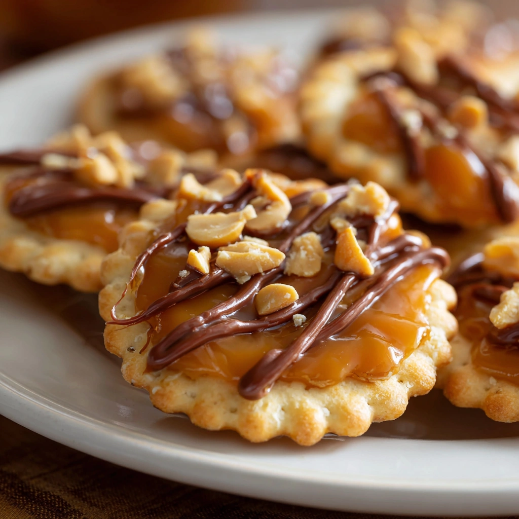 Caramel Peanut Ritz Crackers: Your Easy Party Hit!