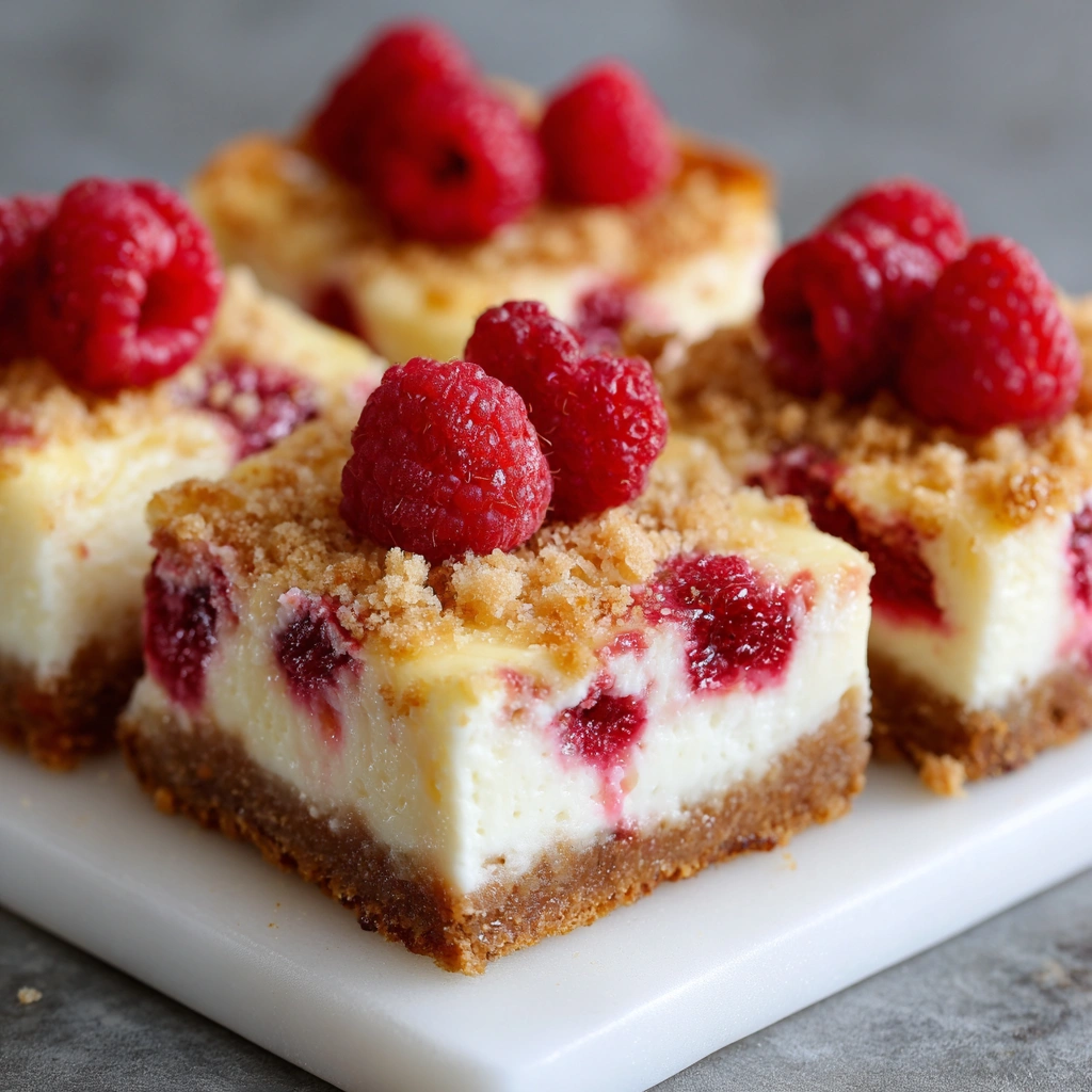 Lemon Raspberry Cheesecake Bars: A Delightful Treat!