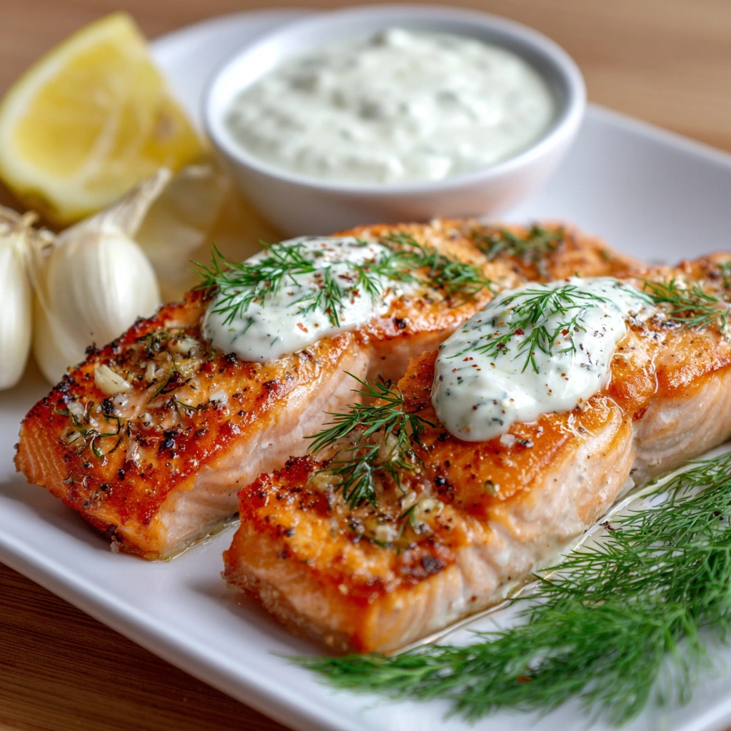 Baked Salmon with Dill Sauce: A Deliciously Easy Recipe!
