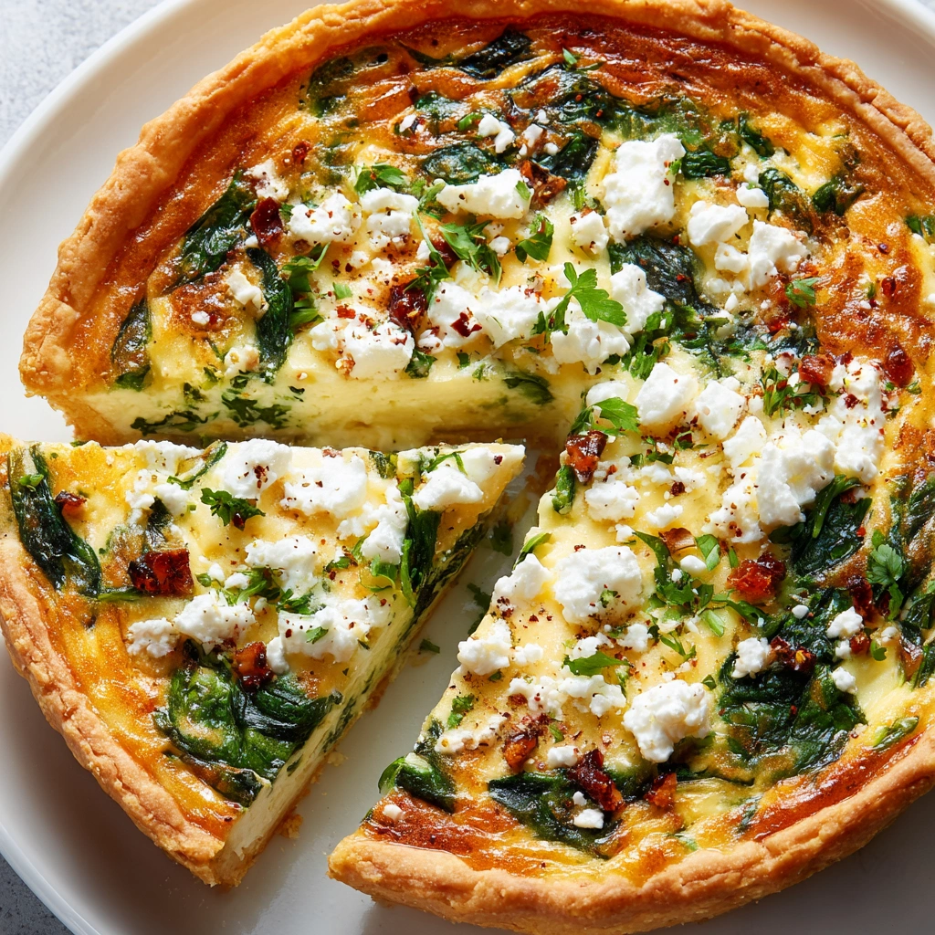 Easter Quiche with Spinach &amp; Feta: Try This Delicious Recipe!