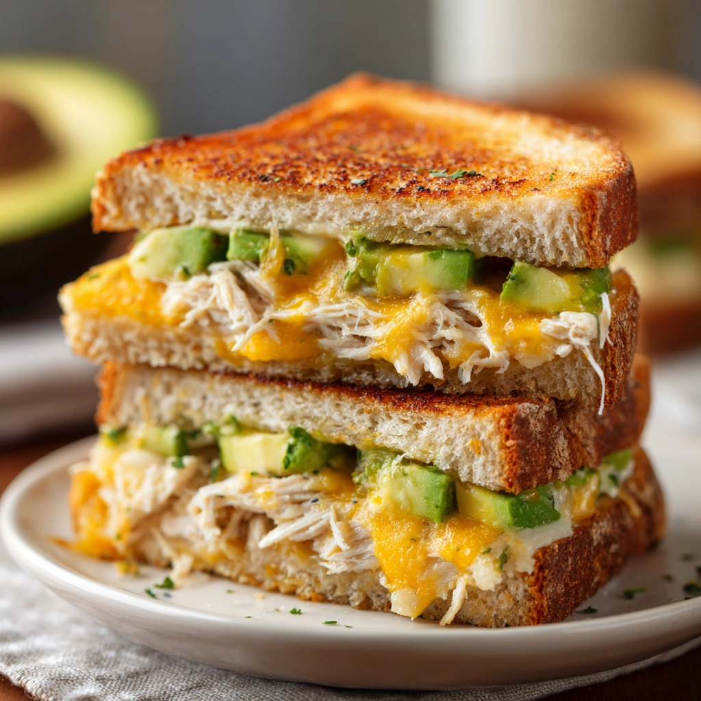 Chicken Avocado Melt Sandwich: A Must-Try Delicious Bite!