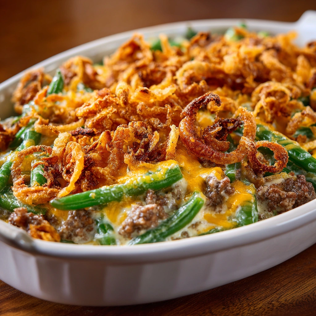 Hamburger Green Bean Casserole: A Must-Try Delight!