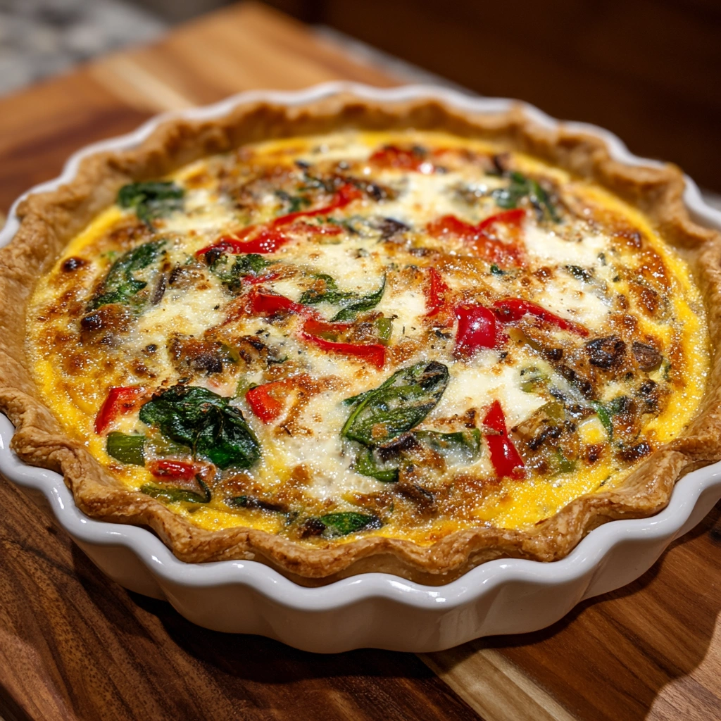Simple Mixed Vegetable Quiche: A Deliciously Easy Recipe!