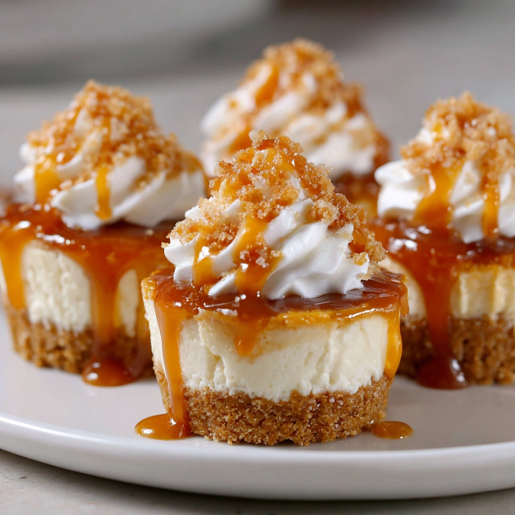 No Bake Salted Caramel Cheesecake Cups You’ll Adore!