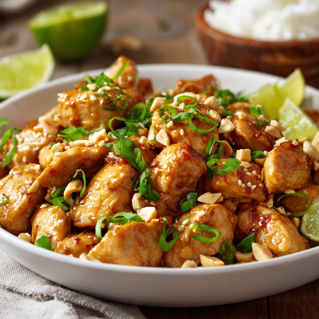 Irresistible Thai Peanut Chicken You Can’t Resist!