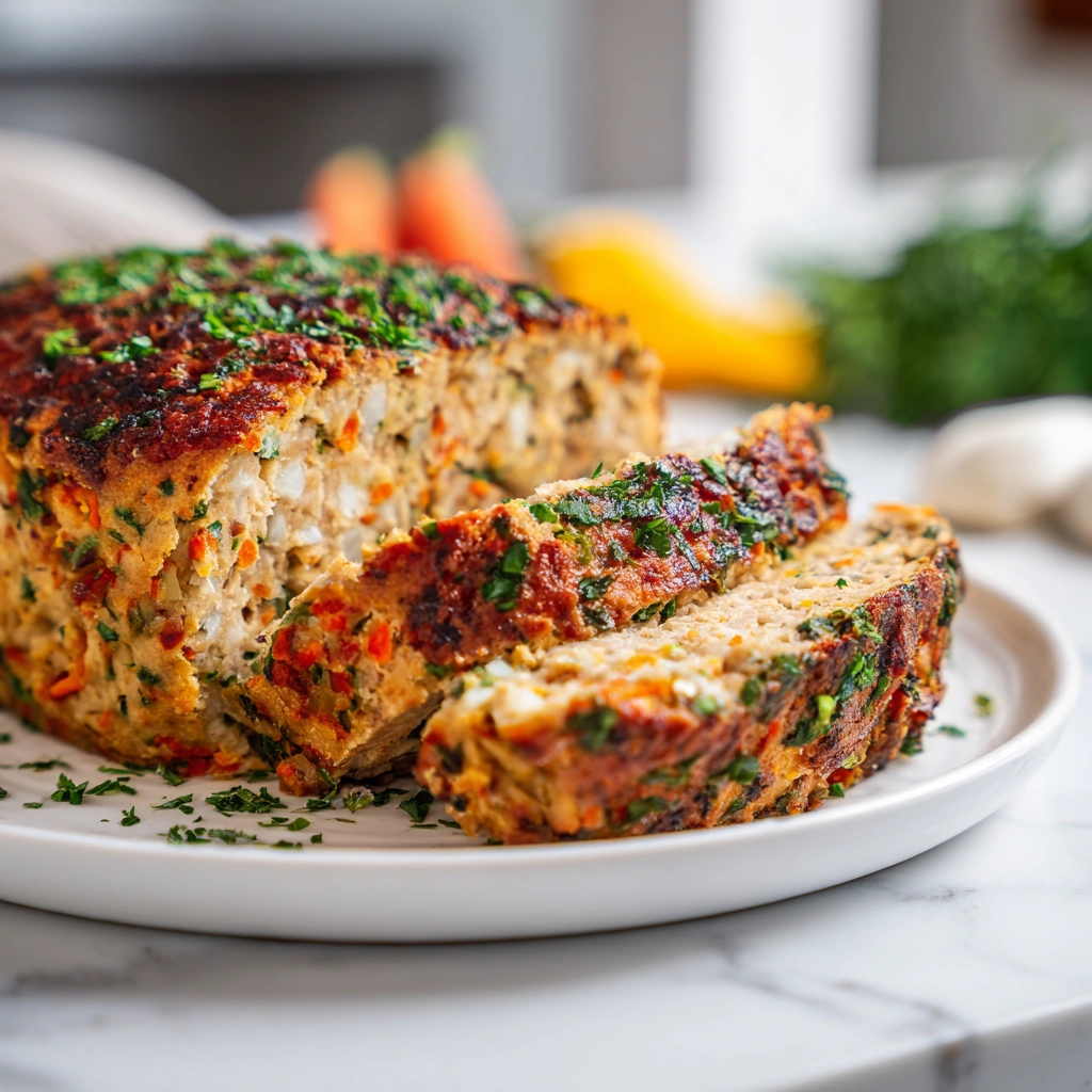 Veggie-Packed Chicken Meatloaf for a Healthy Family Dinner