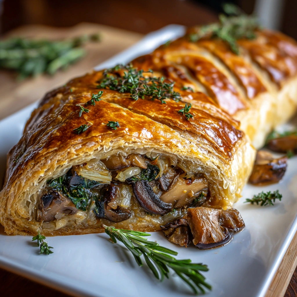 Vegetarian Mushroom Wellington: A Delicious Meatless Delight!