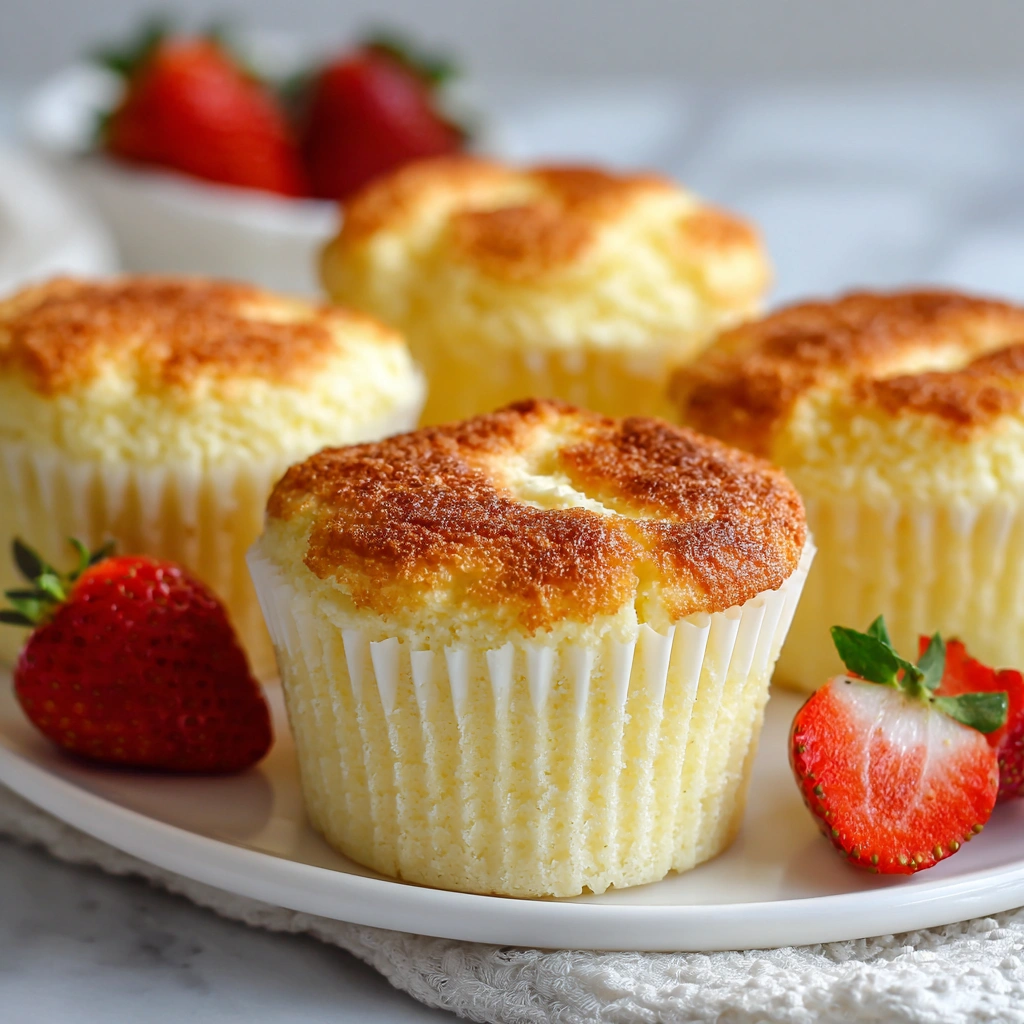 Fluffy Japanese Cotton Cheesecake Cupcakes: Indulge Today!