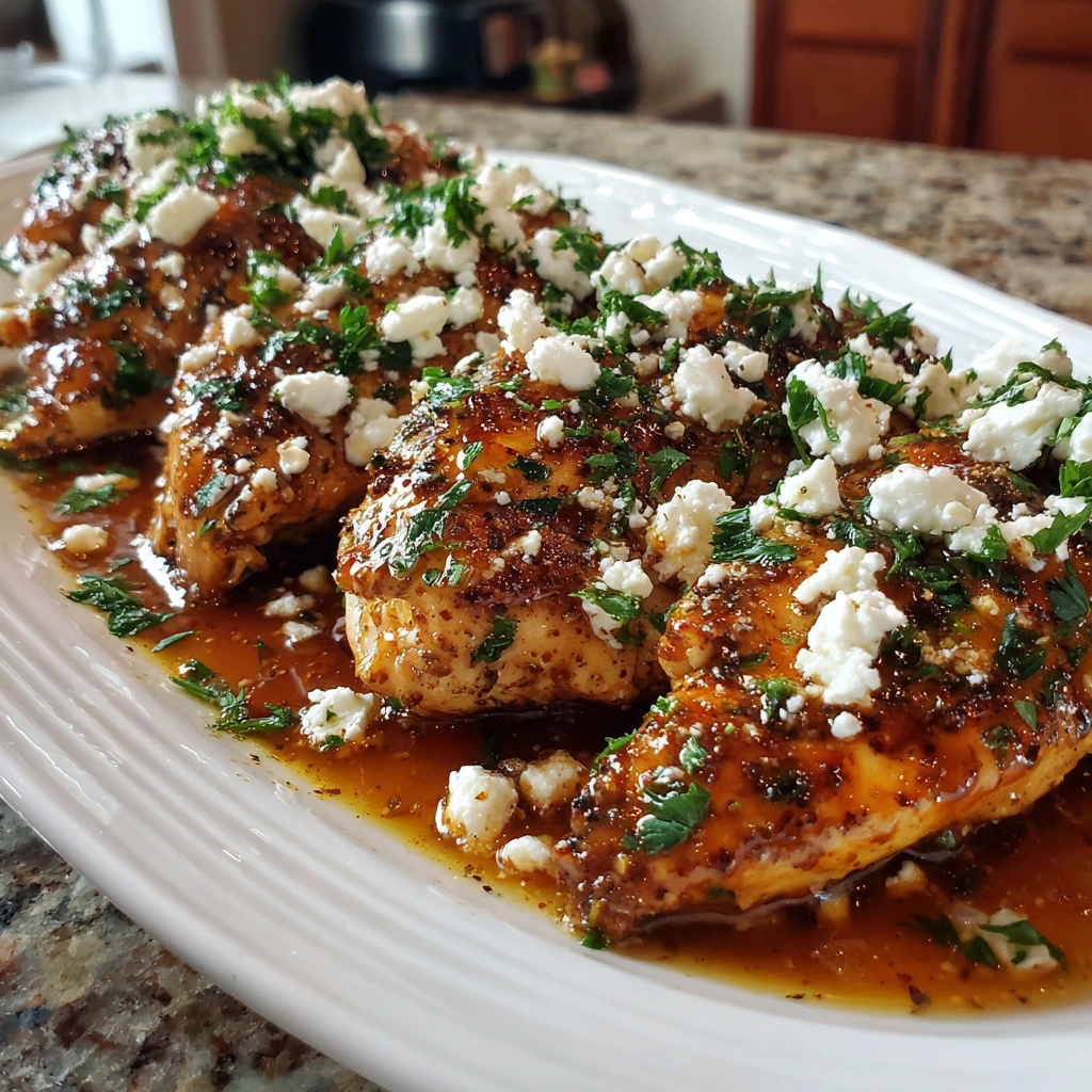 Hot Honey Feta Chicken: A Flavorful Dinner Delight!