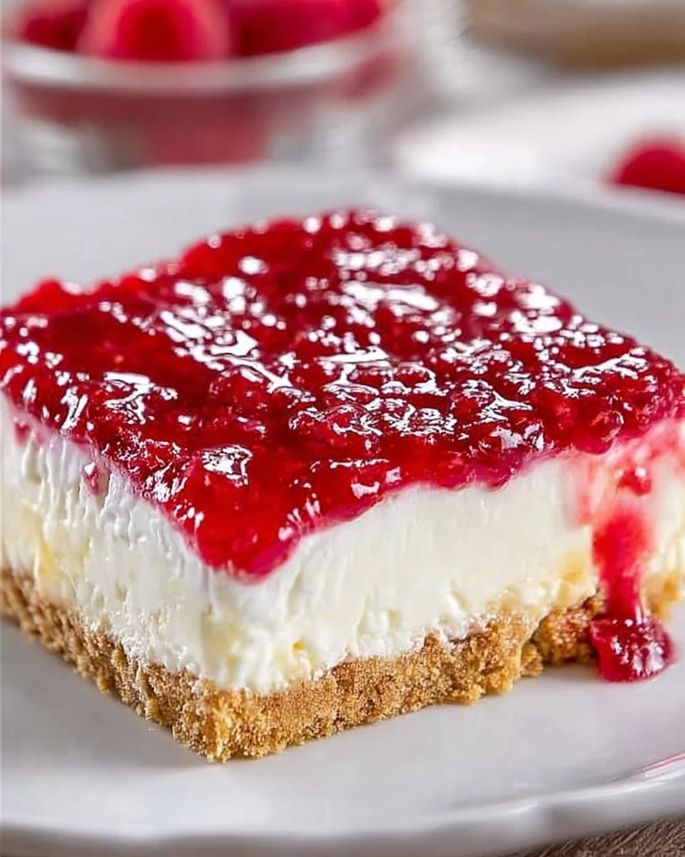 Dreamy Raspberry Cheesecake
