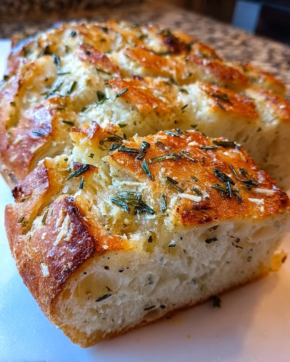 Garlic and Herb Artisan Bread