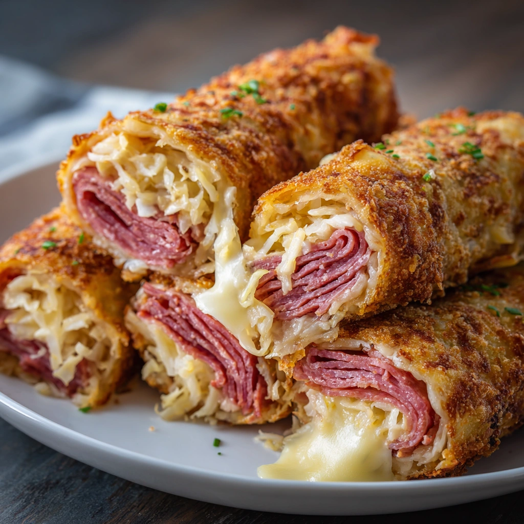 Keto Crispy Reuben Roll-Ups You Can’t Resist Trying Today!
