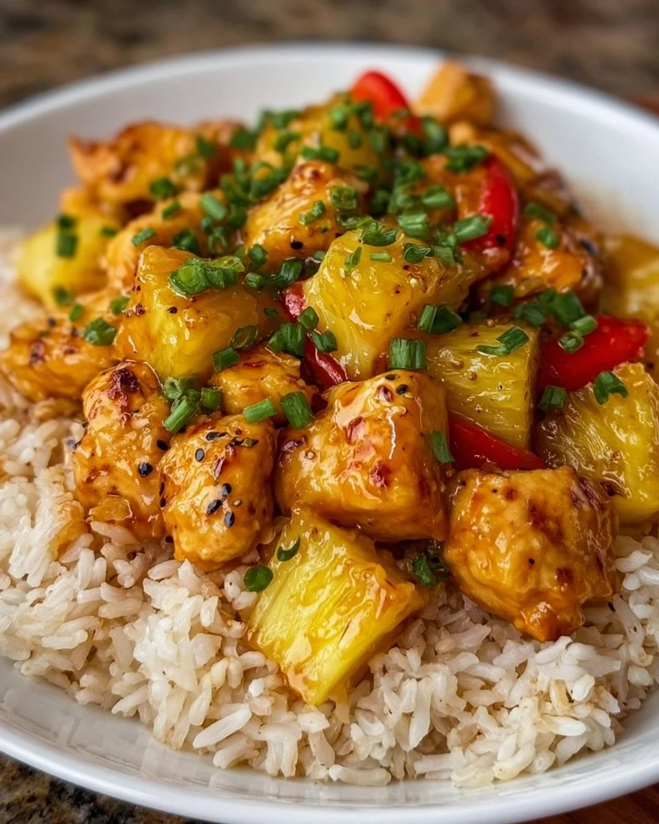 Pineapple Chicken and Rice