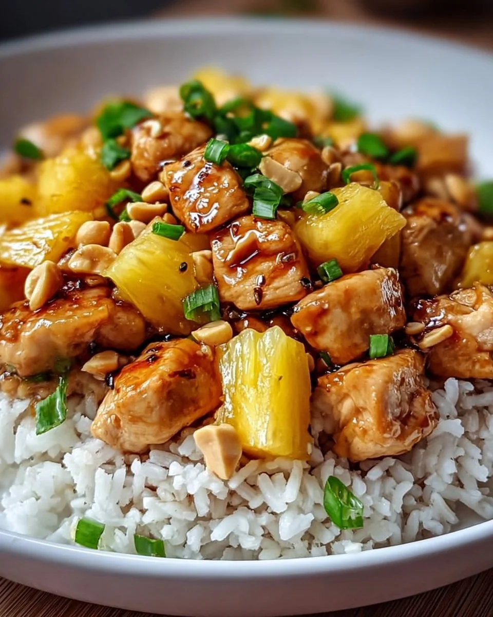 Pineapple Chicken and Rice