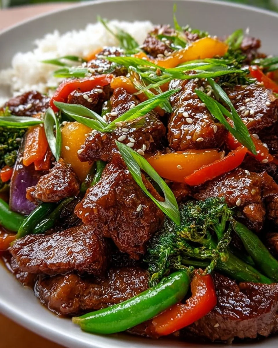 Quick Savory Beef Stir Fry