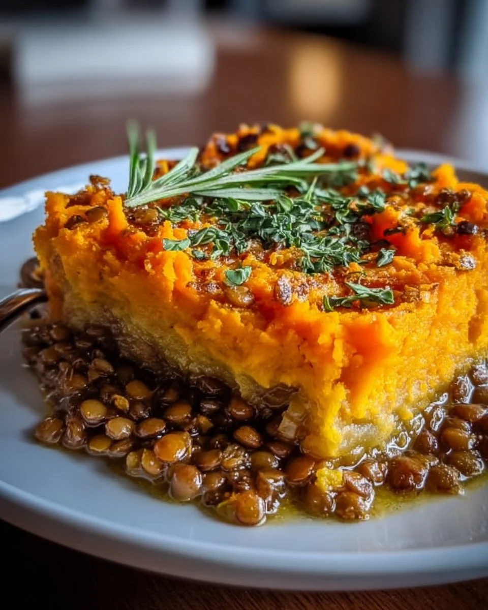 Sweet Potato &amp; Lentil Shepherd’s Pie: Your Cozy Comfort Food