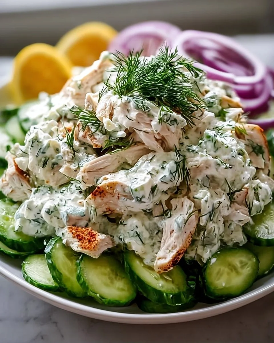 Tzatziki Chicken Salad