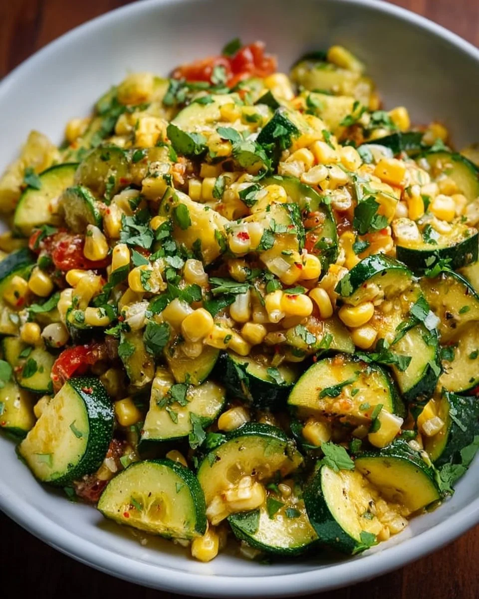 Zucchini and Corn: Calabacitas