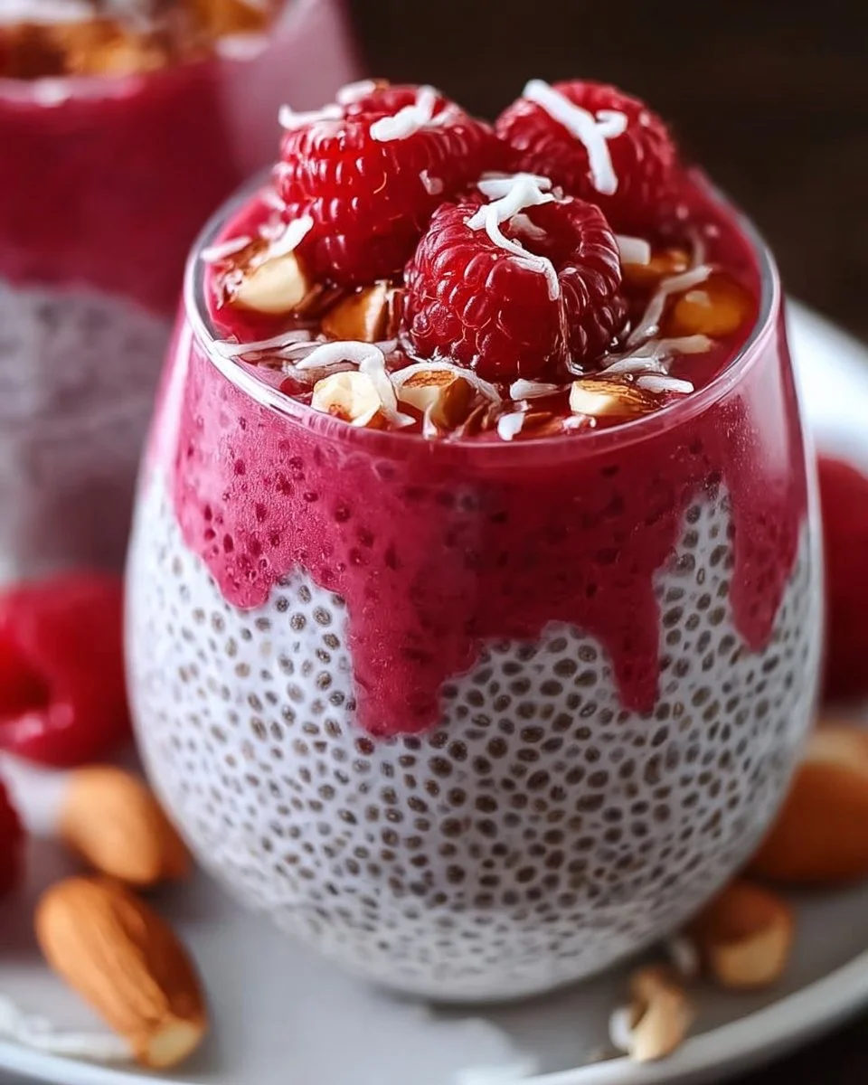 Delightful Raspberry Chia Pudding for a Wholesome Breakfast