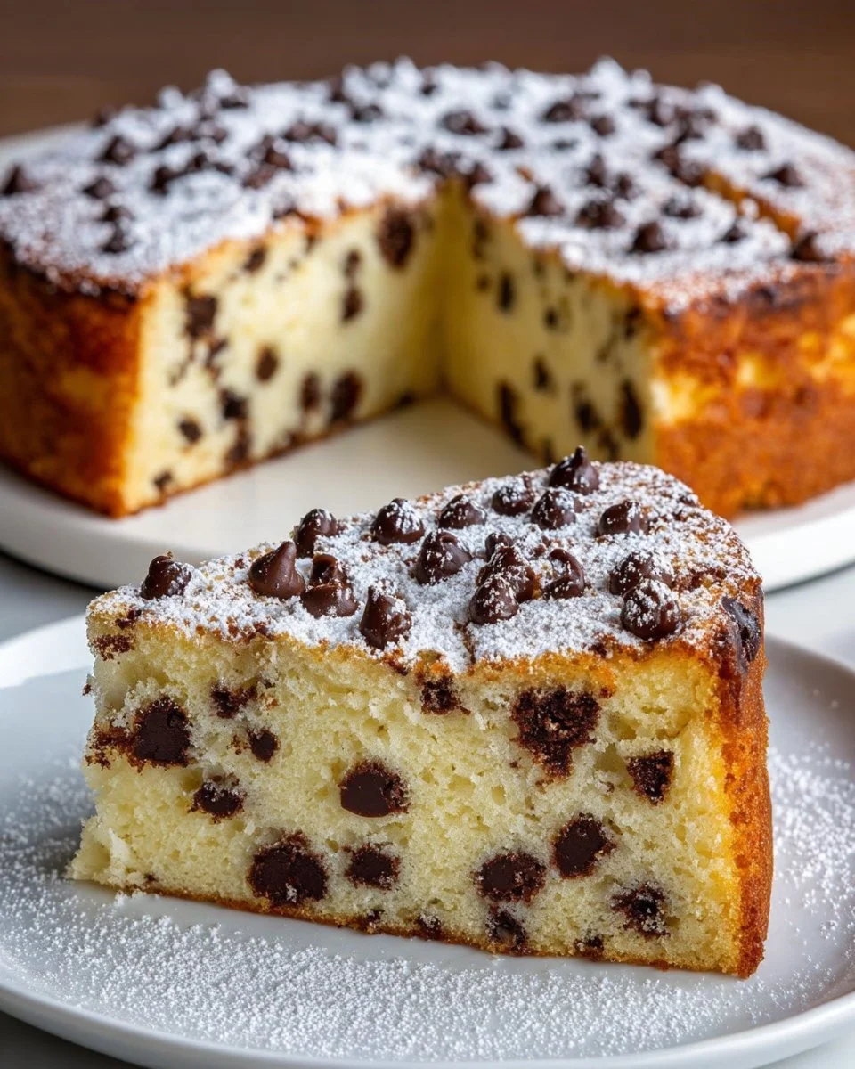 Italian Chocolate Chip Ricotta Cake