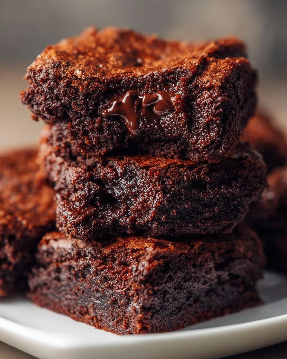 One Bowl Brownies