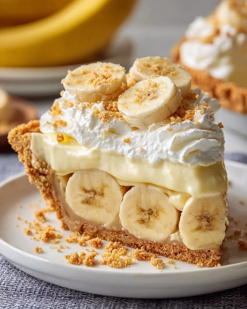 Banana Pudding Pie