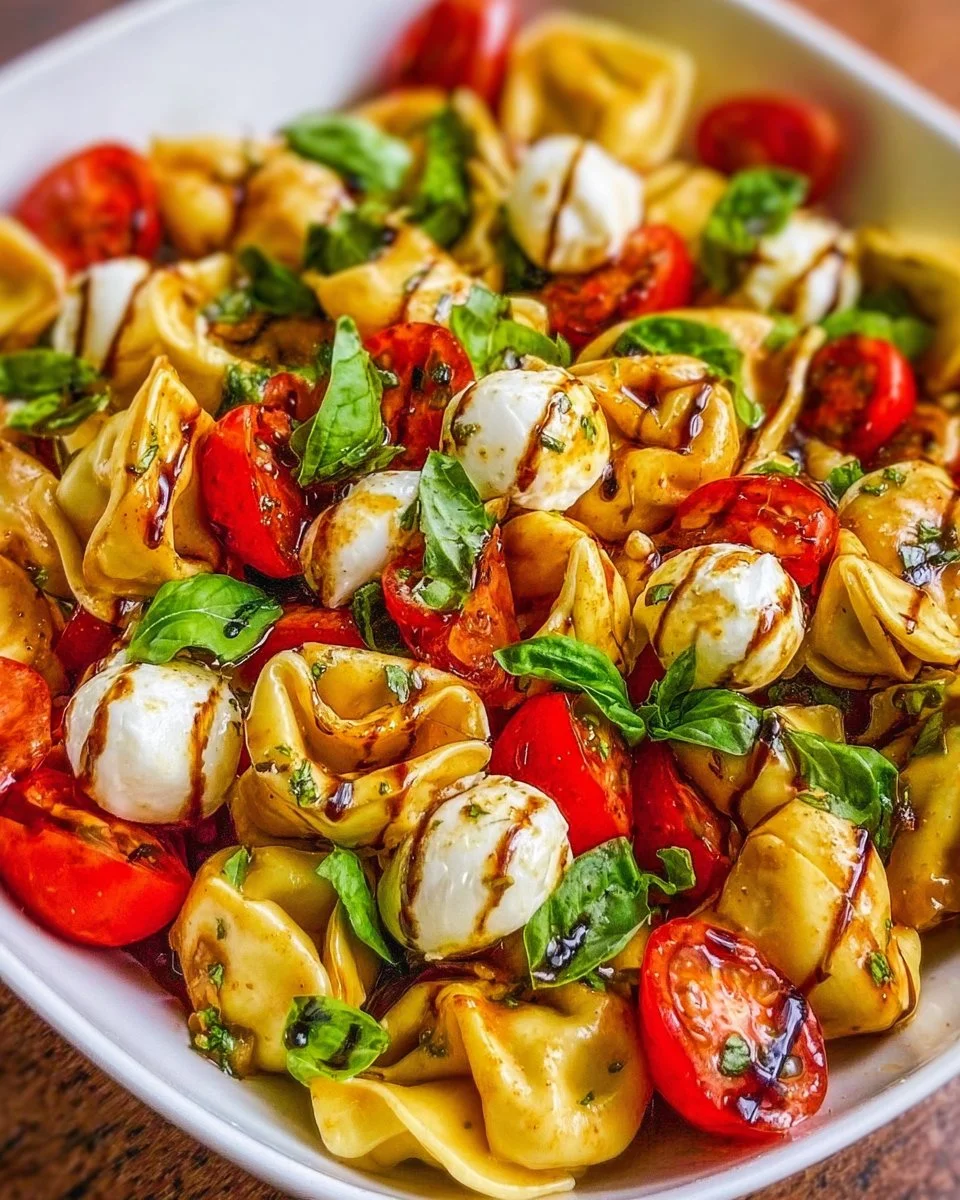 Caprese Tortellini Pasta Salad