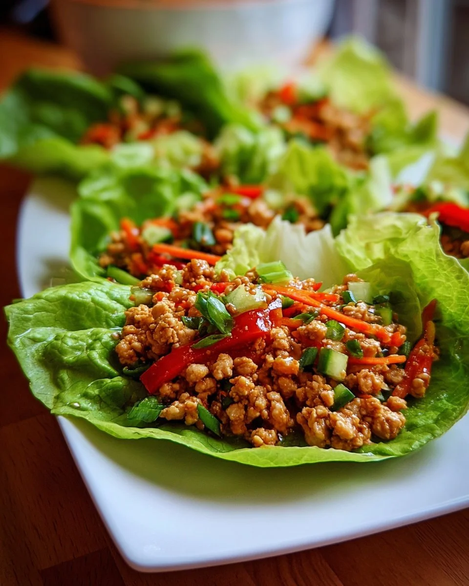 Chicken Lettuce Wraps