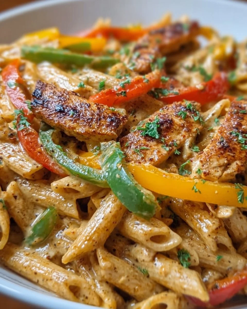 Creamy Jerk Chicken Rasta Pasta