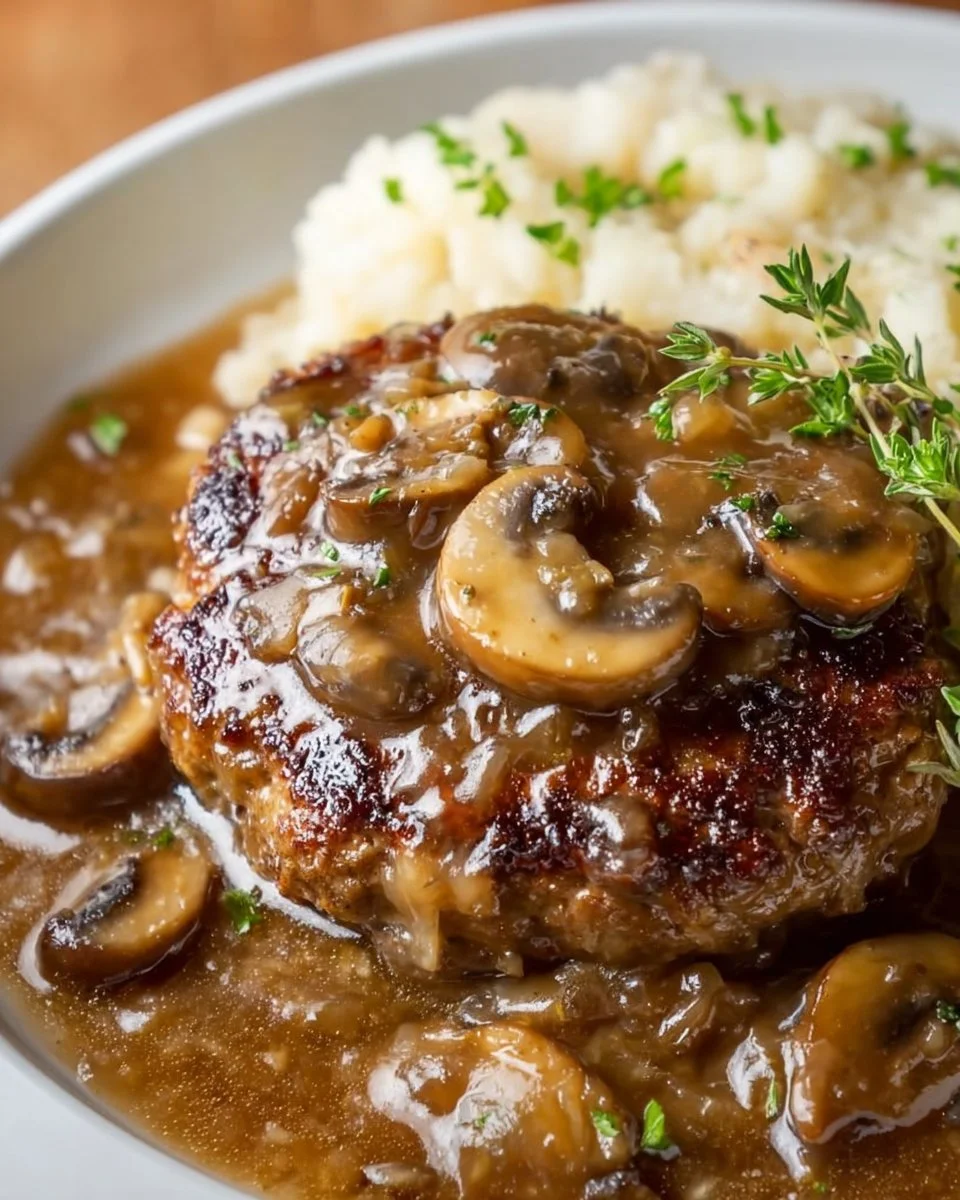 Easy Salisbury Steak and Gravy