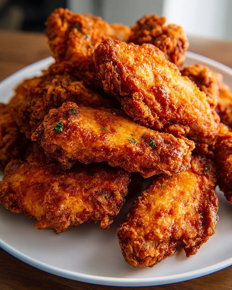 Extra Crispy Fried Chicken Wings