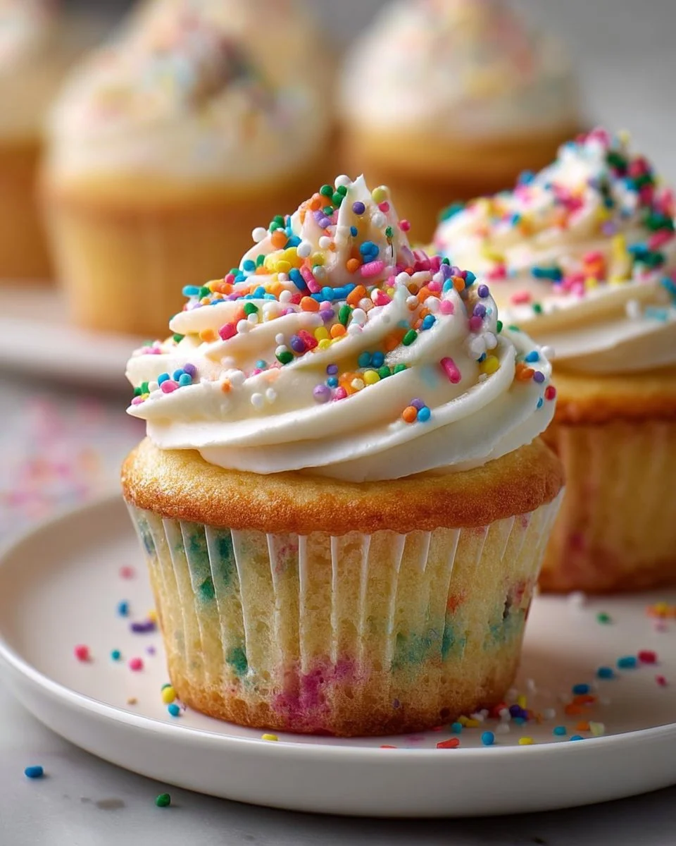 Funfetti-Style Cupcakes