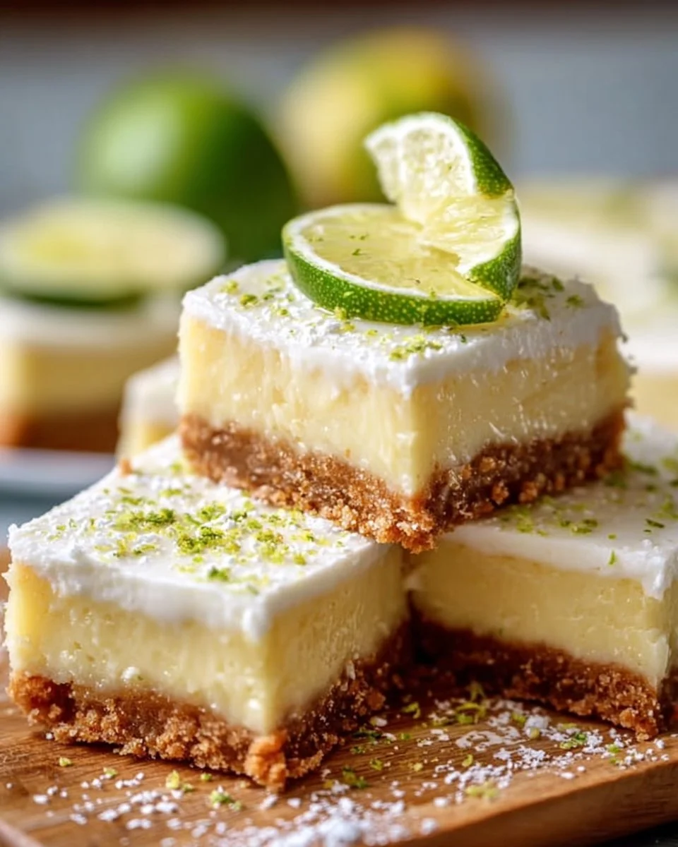 Key Lime Pie Bars