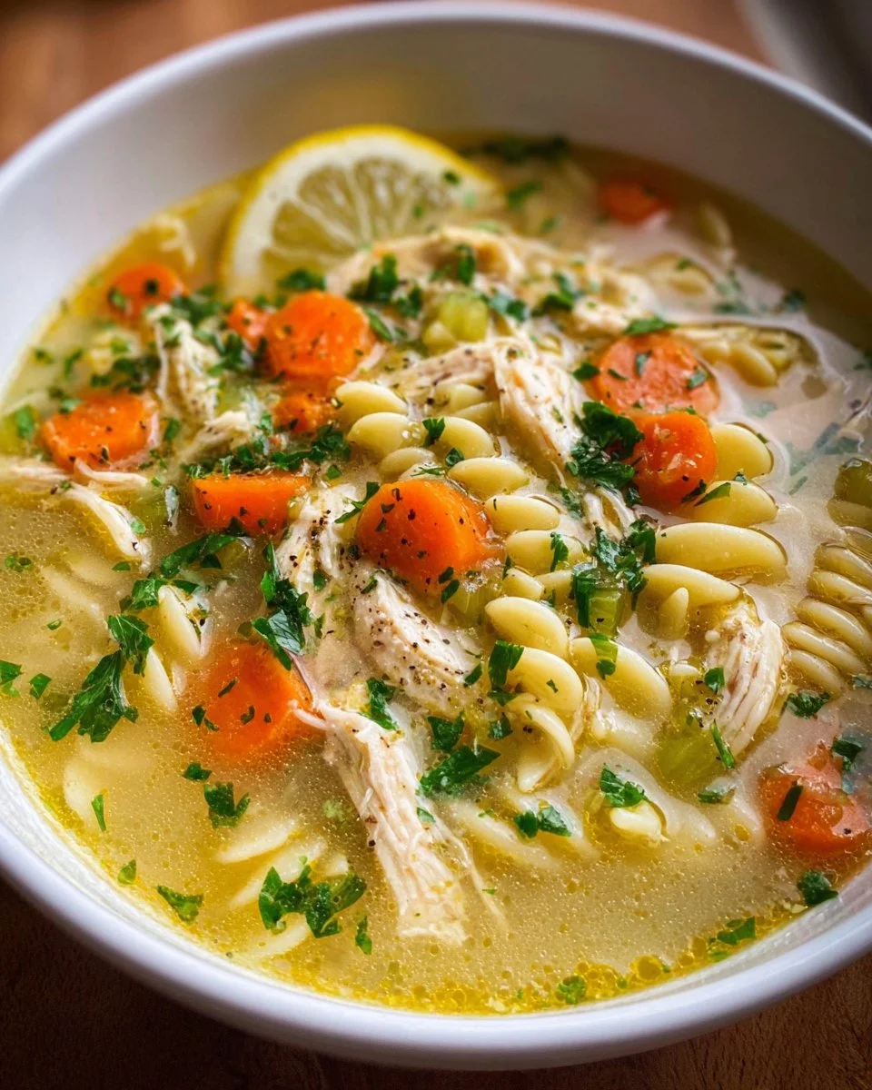 Lemon Chicken Soup