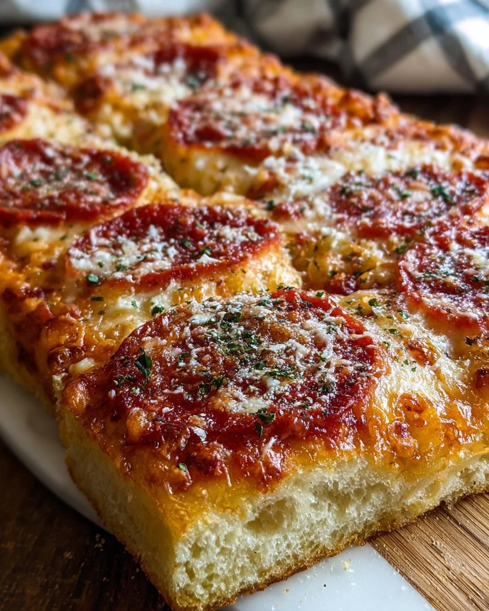 New York Bakery-Style Sicilian Pizza