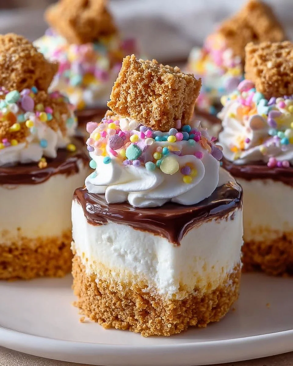 No-Bake Mini Cheesecakes