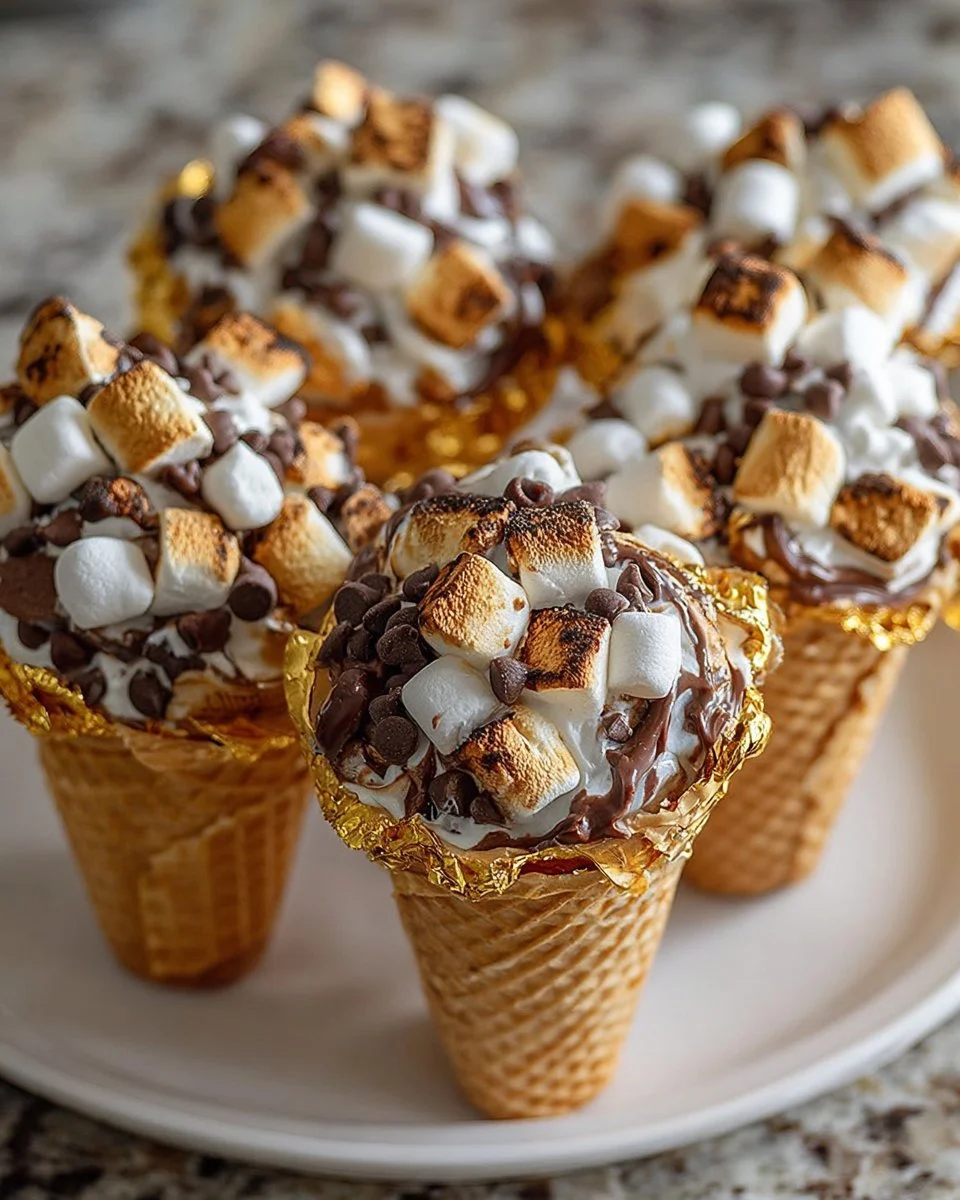 Reese’s Campfire Cones