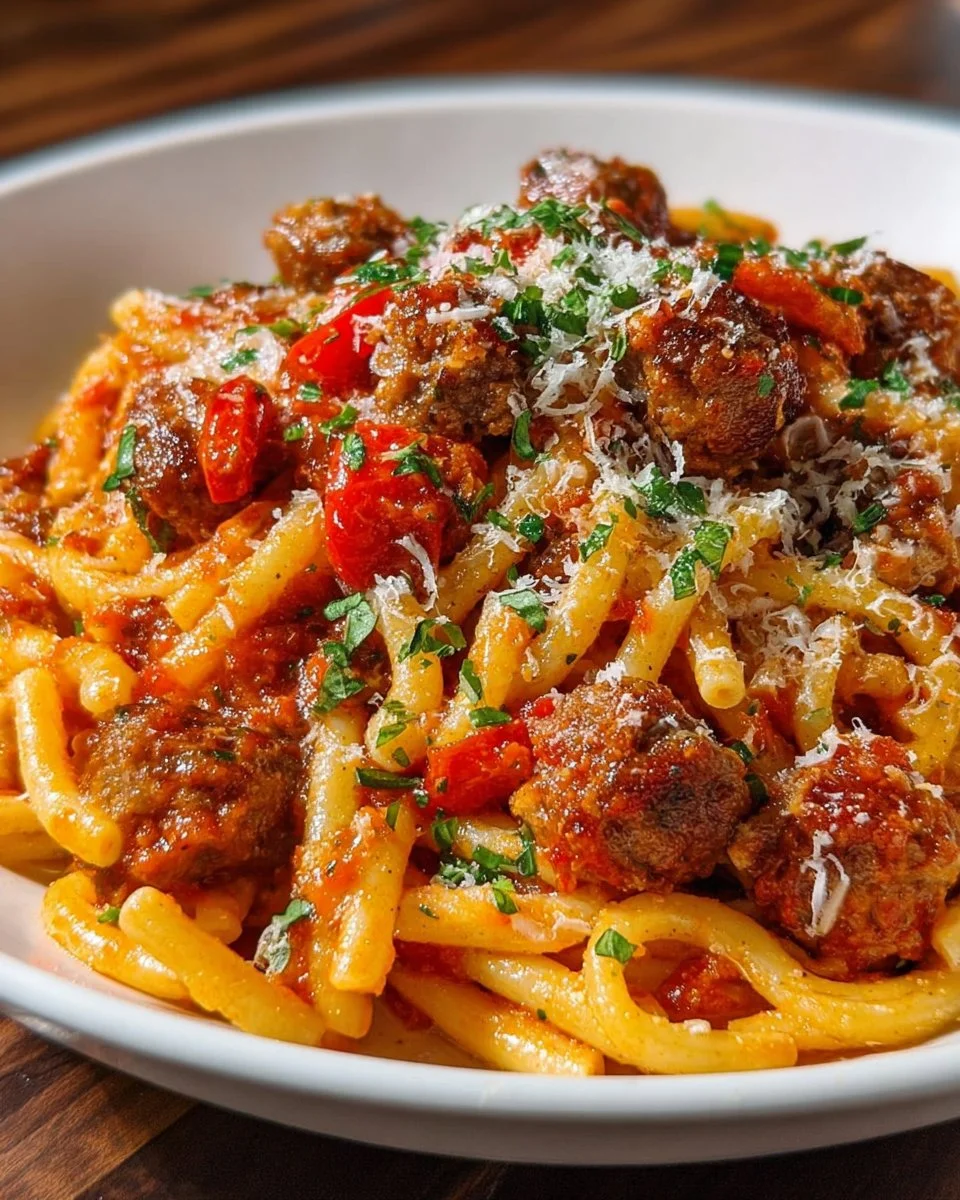 Savory Italian Sausage Pasta