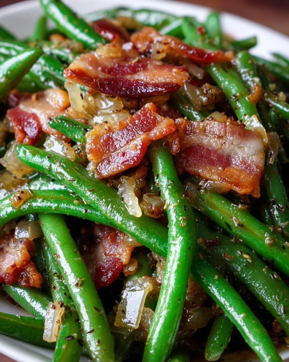 Southern Bacon and Green Beans