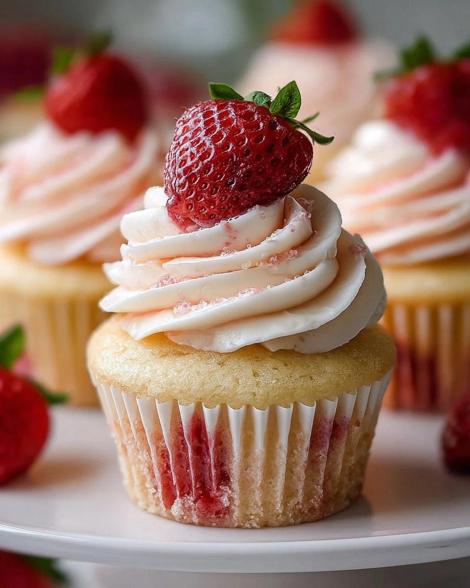 Strawberry Cupcakes