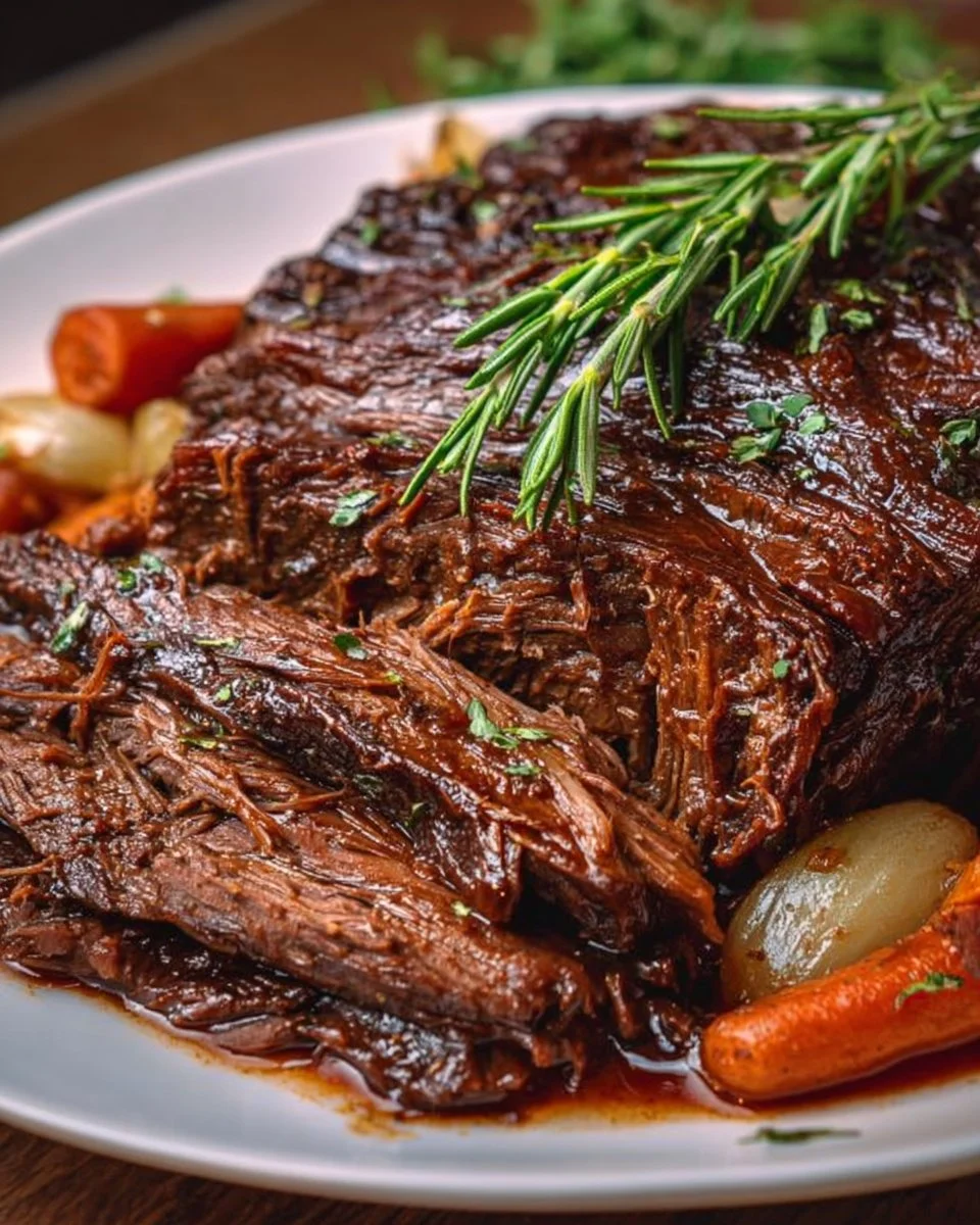 Tender Braised Beef Brisket