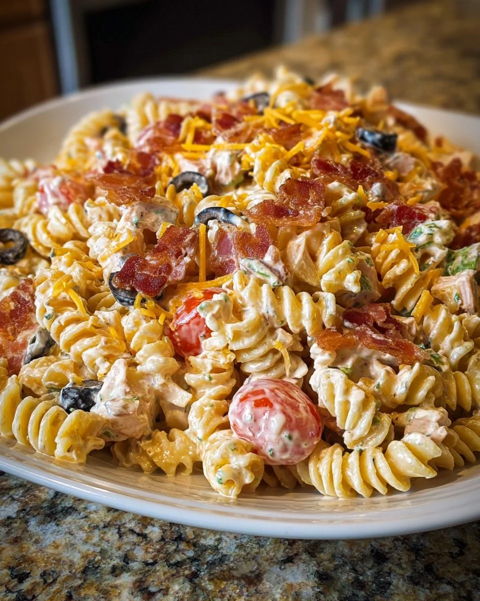 Bacon Ranch Pasta Salad
