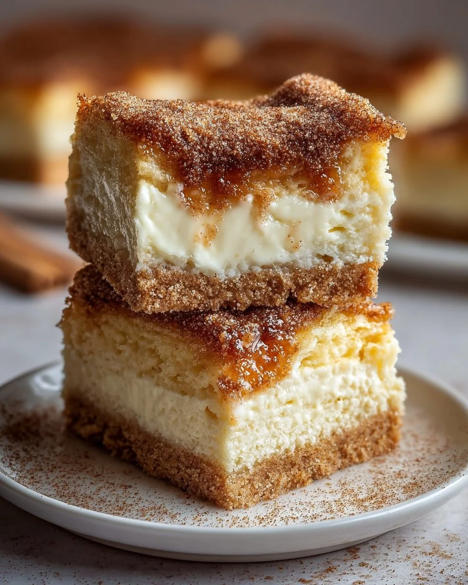 Churro Cheesecake Bars