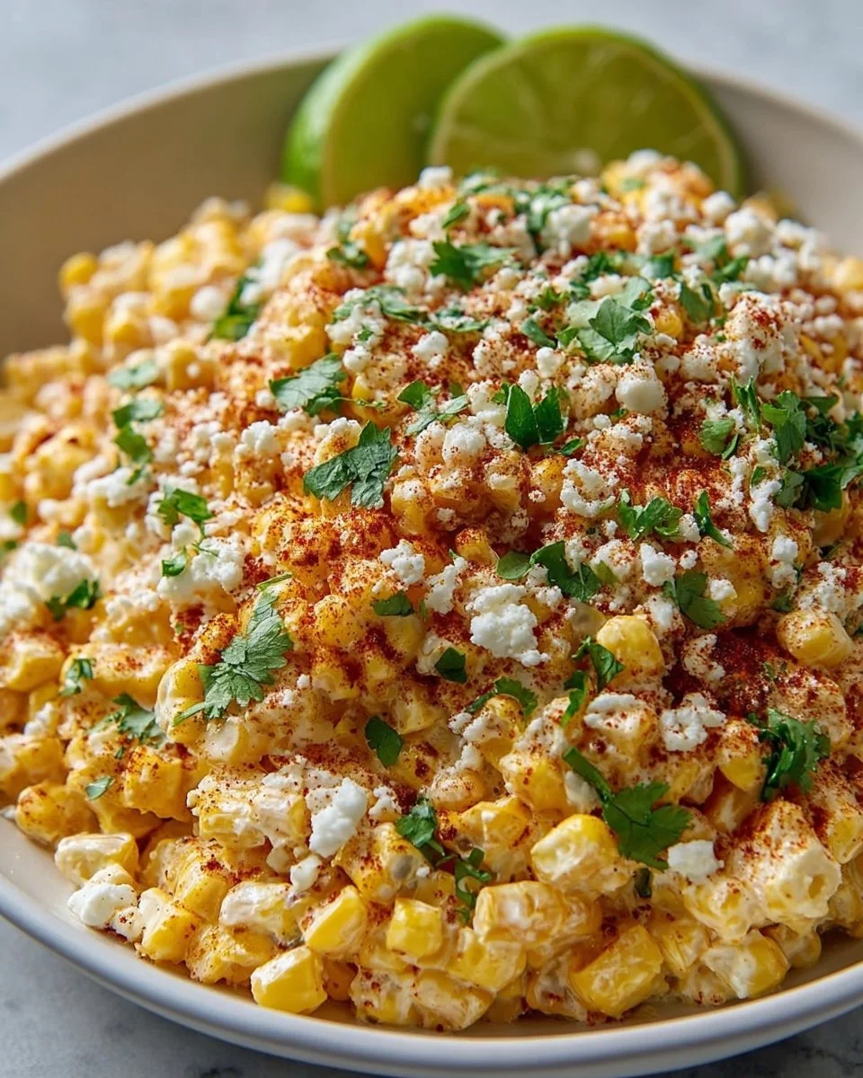 Creamy Mexican Street Corn Salad