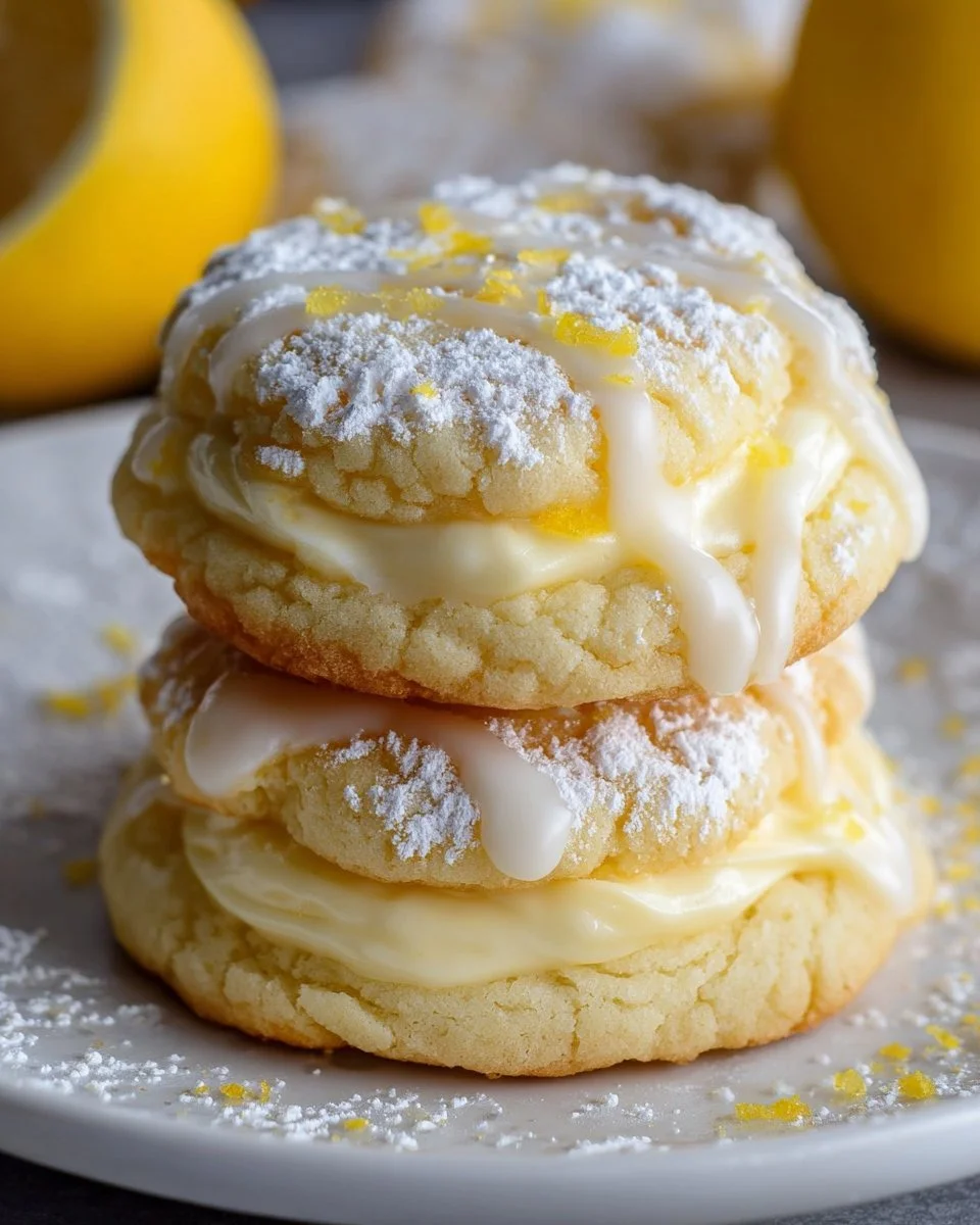 Lemon Cheesecake Cookies