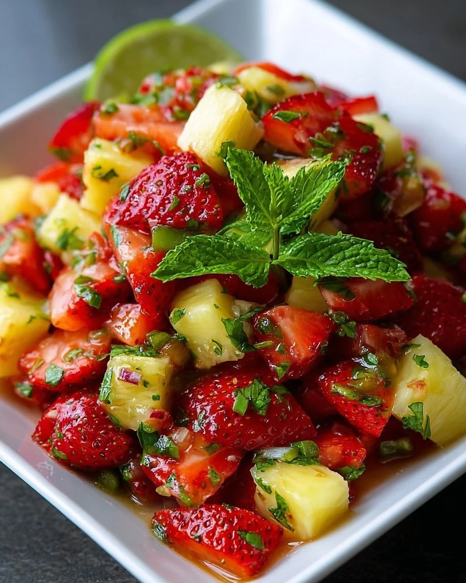 Strawberry Pineapple Salsa