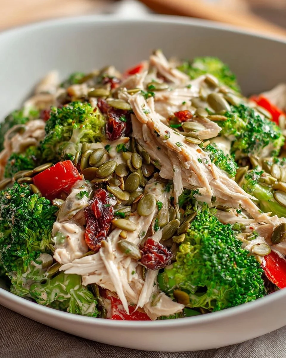Sunflower Seed Chicken Salad