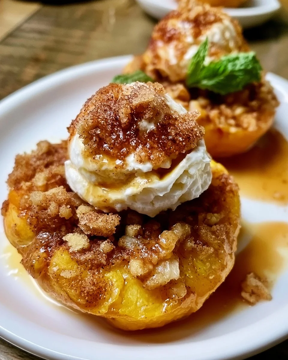 Baked Peaches