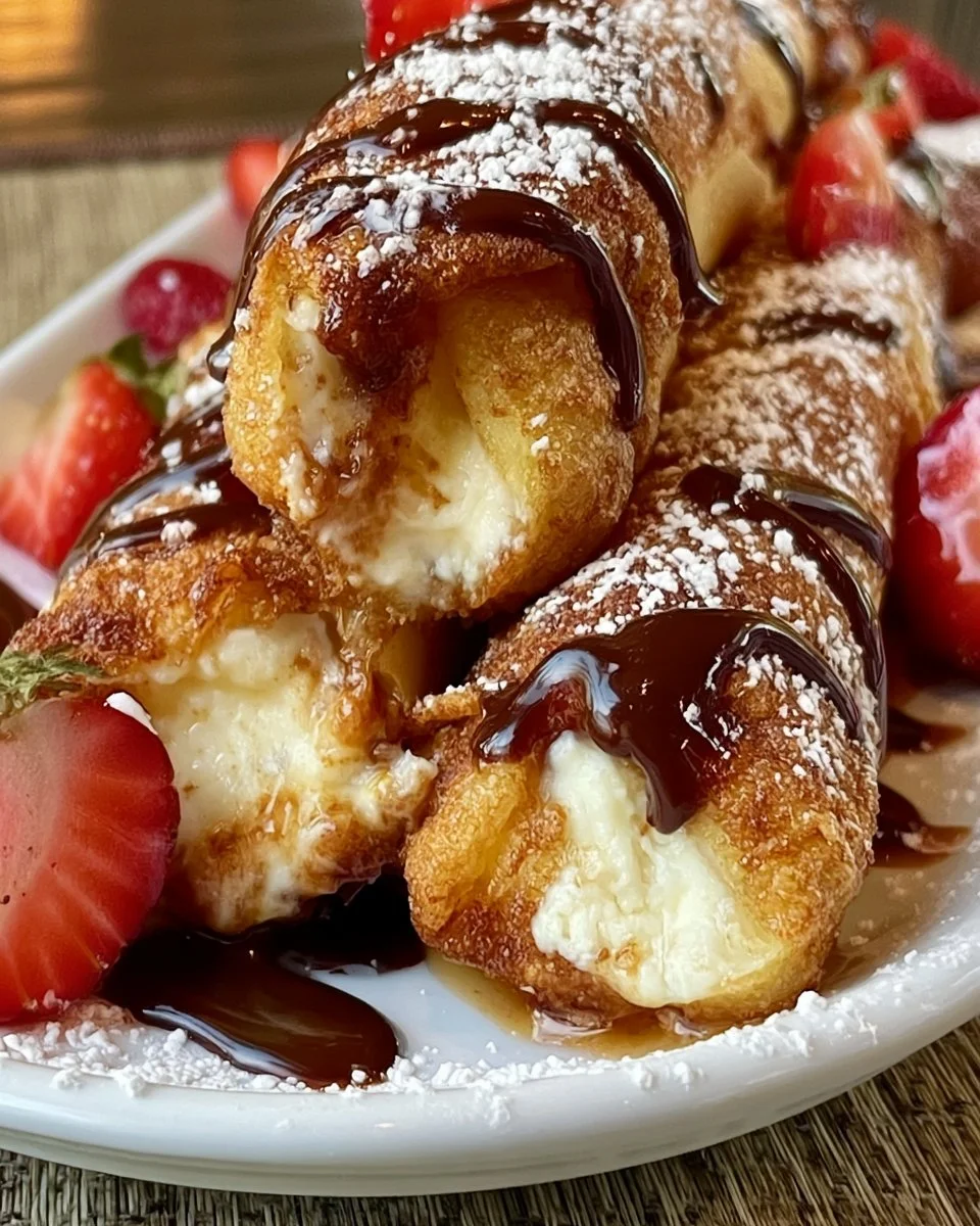 Cheesecake Egg Rolls