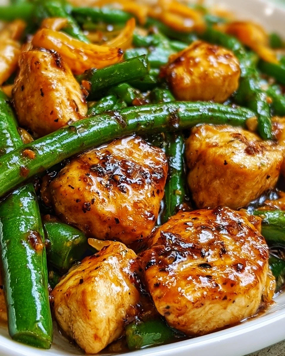 Chicken and Green Bean Stir Fry